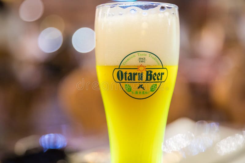 Draft of Otaru Beer`s Weiss