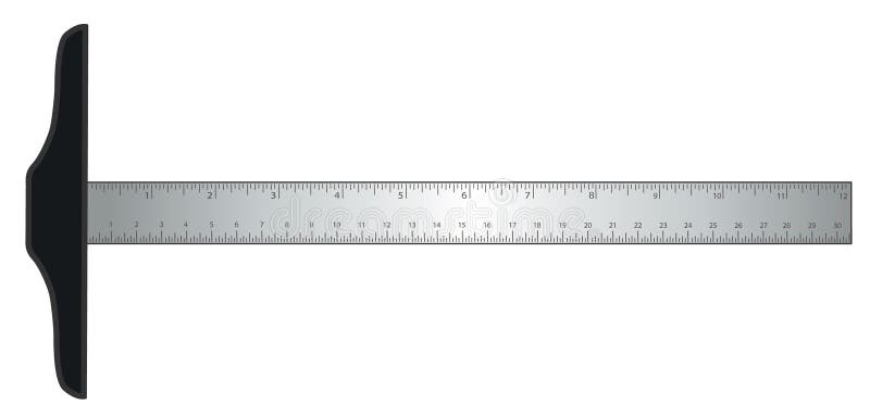 T square drafting tool for engineering and architectural drawing: wood and aluminum with inch and centimeter measures. EPS8 compatible. T square drafting tool for engineering and architectural drawing: wood and aluminum with inch and centimeter measures. EPS8 compatible.