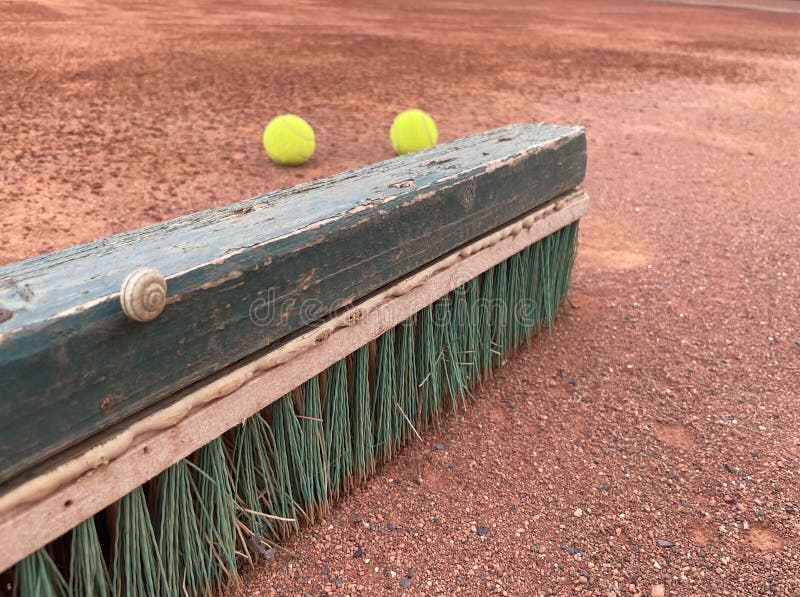 Green Drag Broom for Clay Court Close Up Stock Photo Image of green Green Drag Broom for Clay Court Close Up Stock Photo Image of green