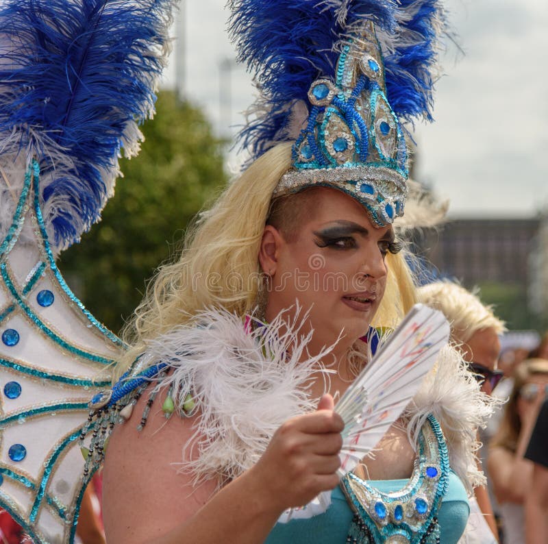 Drag queen fotografie stock libere da diritti