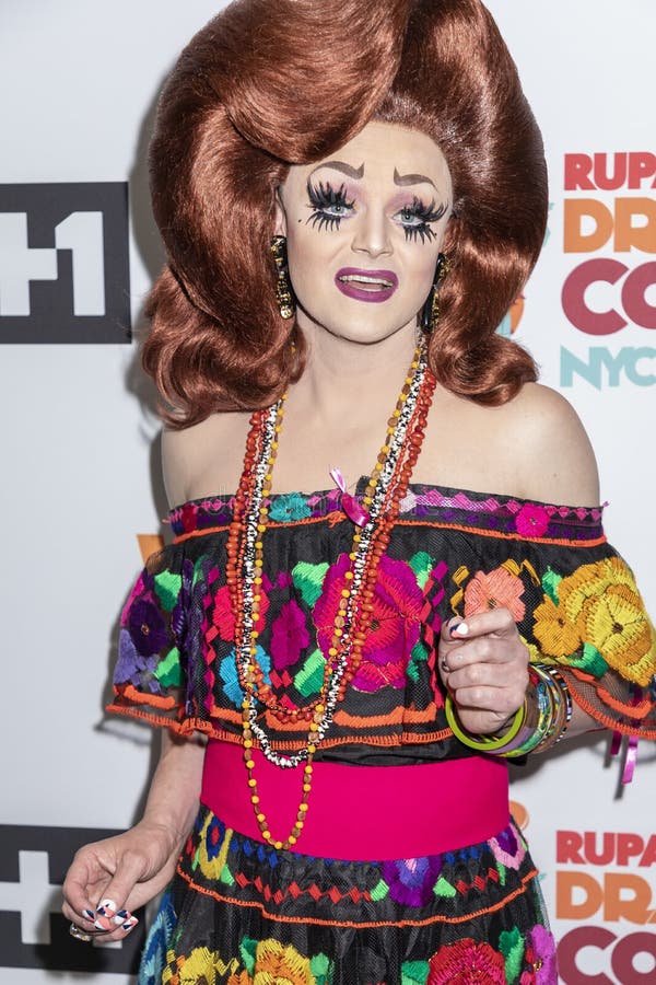 Drag Queen Tammie Brown immagine stock