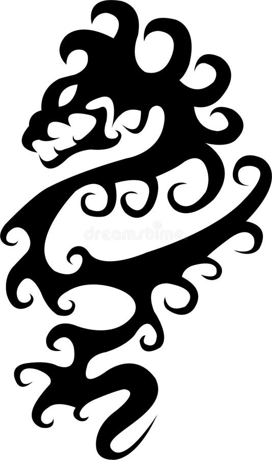 Drago royalty illustrazione gratis