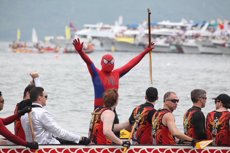 DRAGON BOAT RACING editorial stock photo. Image of rafting ...