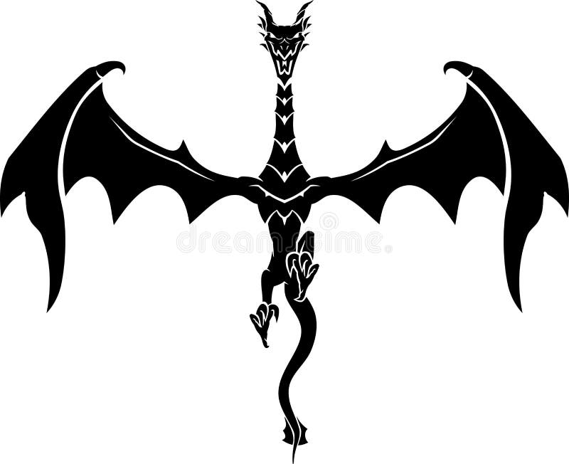Dragon Front View Stock Illustrations – 1,396 Dragon Front View Stock