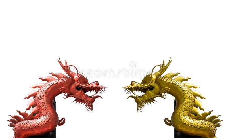 Dragon deux photographie stock libre de droits Dragon deux photographie stock libre de droits