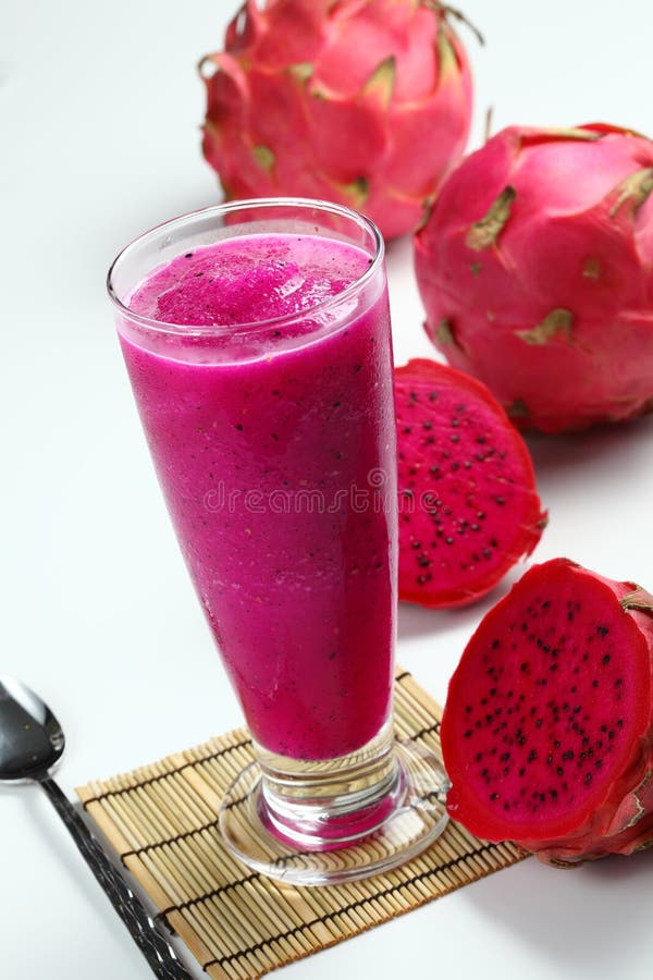 Dragon fruit juice stock photo. Image of refreshing, tropical 10085920