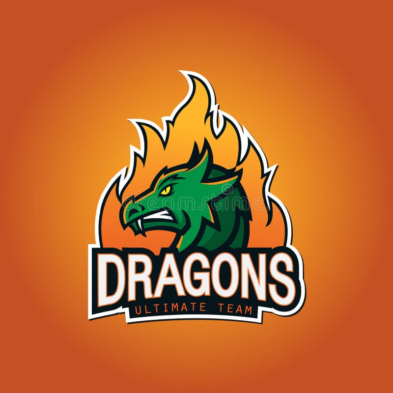 Creative Dragon Logo Template. Sport Mascot Design Stock Vector - Illustration of cartoon, giant: 177927804 Creative Dragon Logo Template. Sport Mascot Design Stock Vector - Illustration of cartoon, giant: 177927804