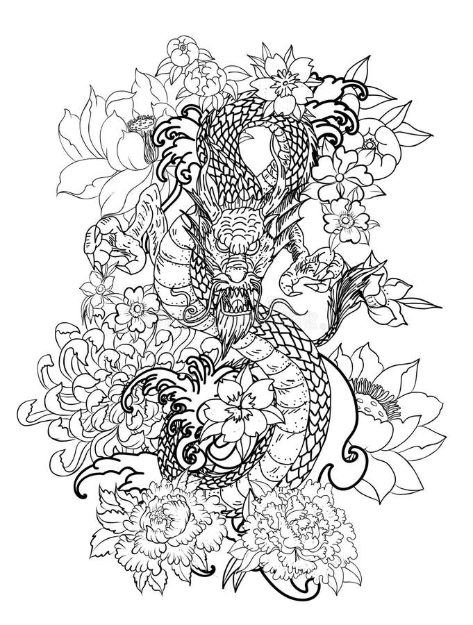 Cherry Blossom Tattoo  Dragon  Tattoo Insider