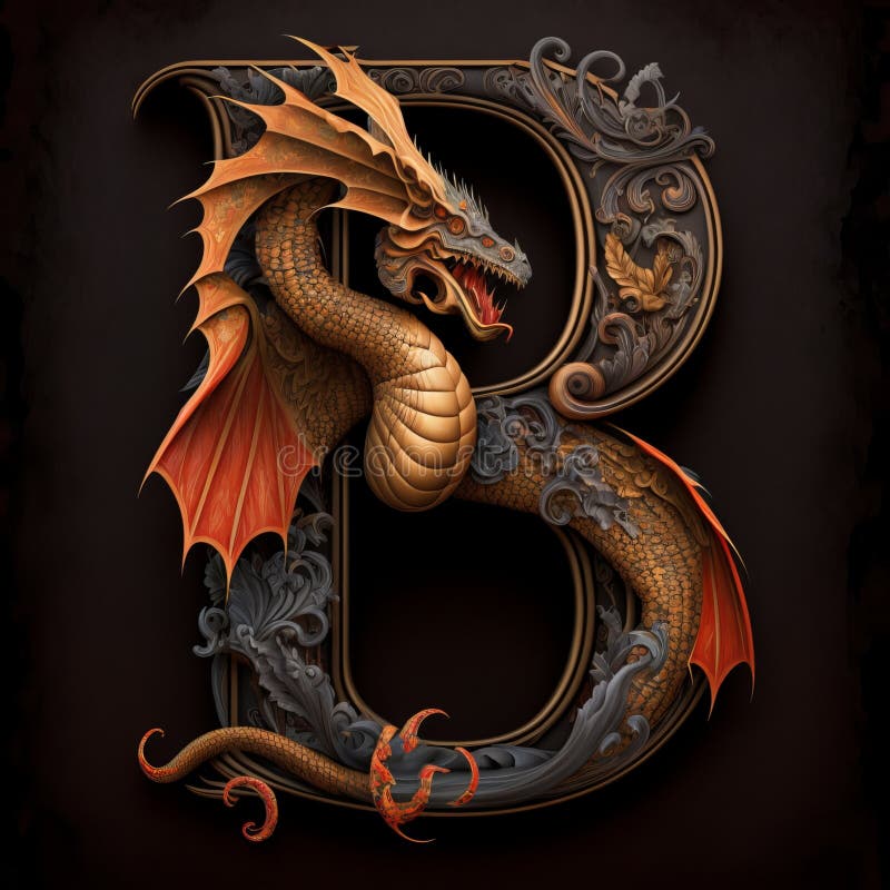 Premium AI Image | Dragon logo HD 8K wallpaper Stock Photographic Image