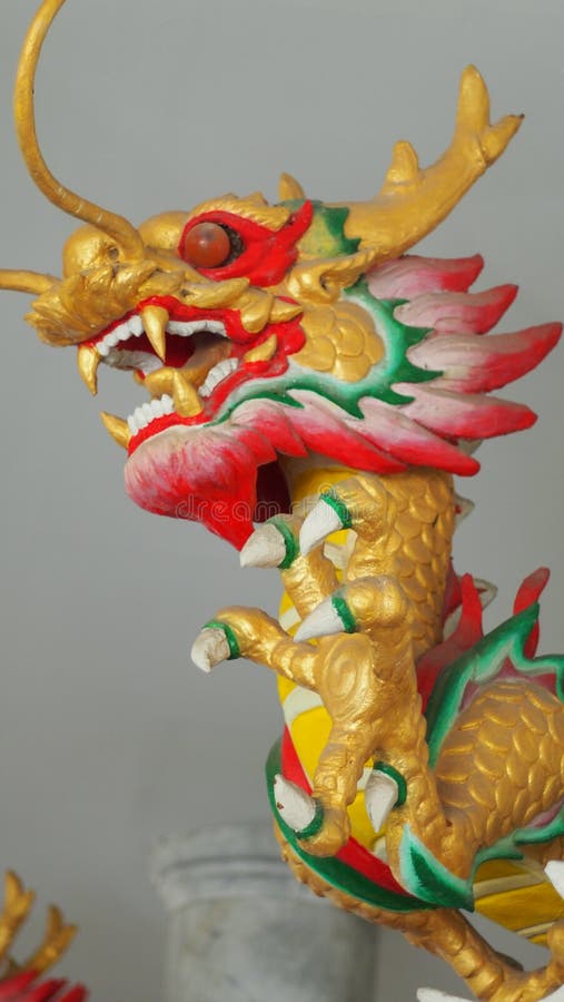 Dragon, a Magical Animal Known in Chinese and Western Literature Stock ...