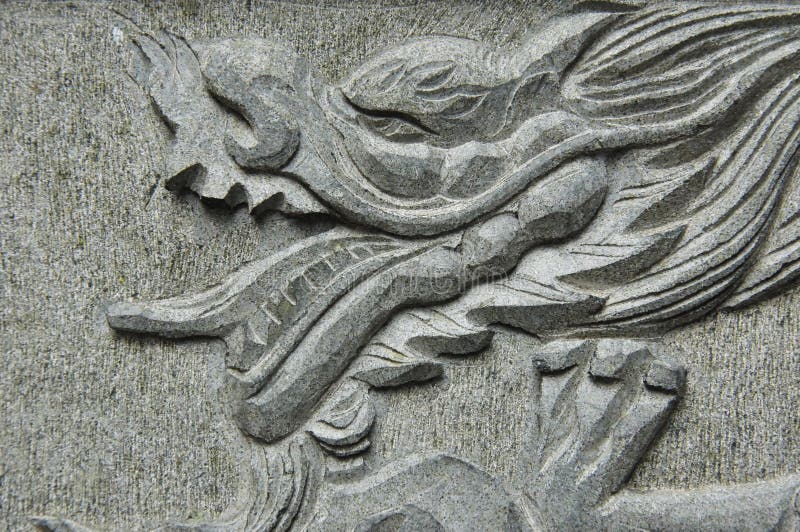 Dragon on Marble