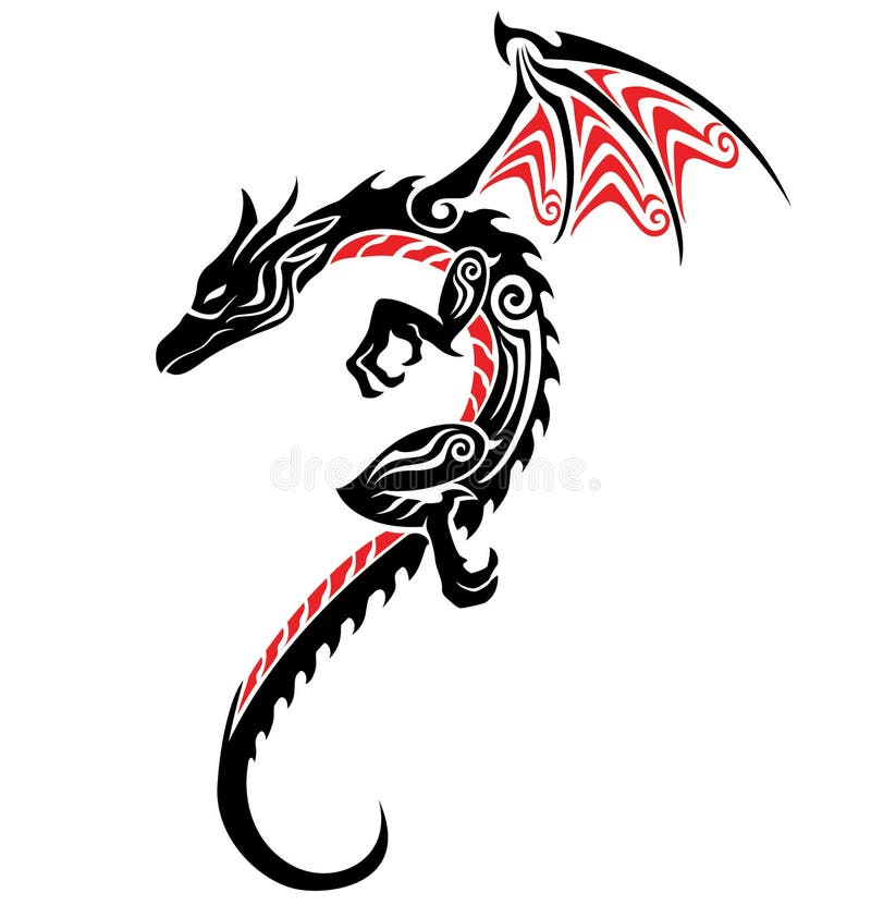 Dragon Tattoo Royalty-Free Images, Stock Photos & Pictures