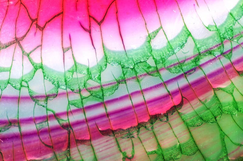 Dragon Vein Agate Pattern vert rose photographie stock Dragon Vein Agate Pattern vert rose photographie stock
