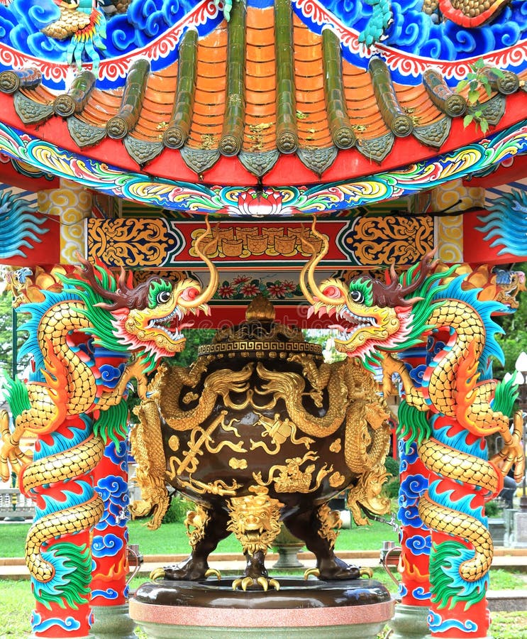 Dragons jumeaux images stock Dragons jumeaux images stock
