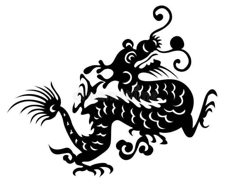 Dragon vector chinese traditional design. Dragon vector chinese traditional design