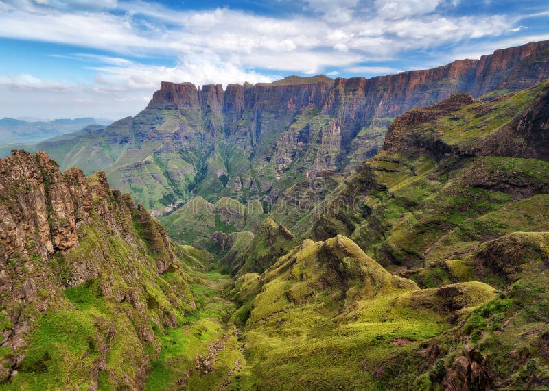 Drakensberg Amphitheatre in South Africa