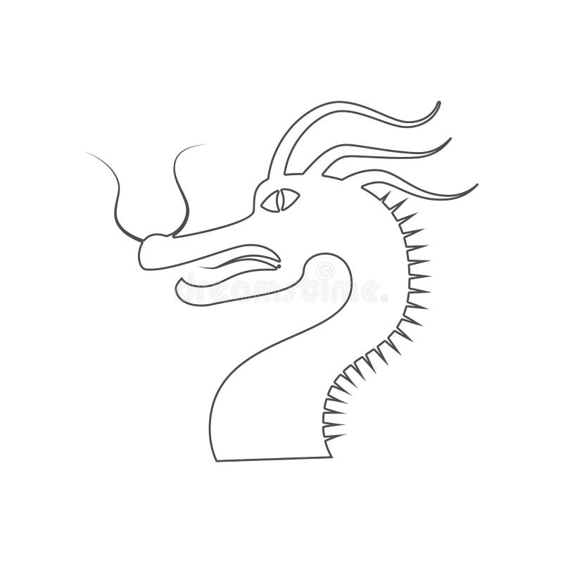 Drakesymbolen Best?ndsdel av Kina f?r mobilt begrepp och reng?ringsdukappssymbol ?versikt, tunn linje symbol f?r websitedesign oc vektor illustrationer Drakesymbolen Best?ndsdel av Kina f?r mobilt begrepp och reng?ringsdukappssymbol ?versikt, tunn linje symbol f?r websitedesign oc vektor illustrationer