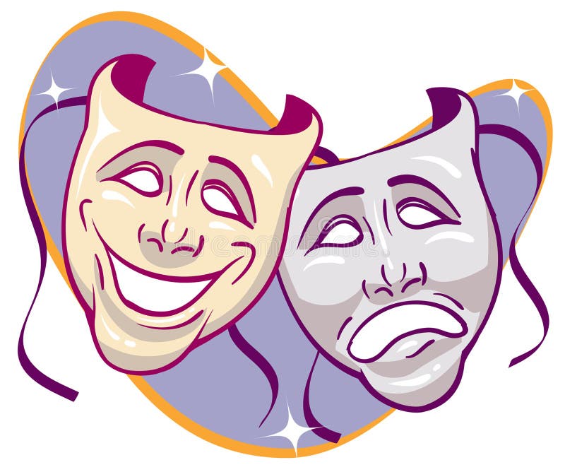 Drama Masks Stock Illustrations – 1,898 Drama Masks Stock ...