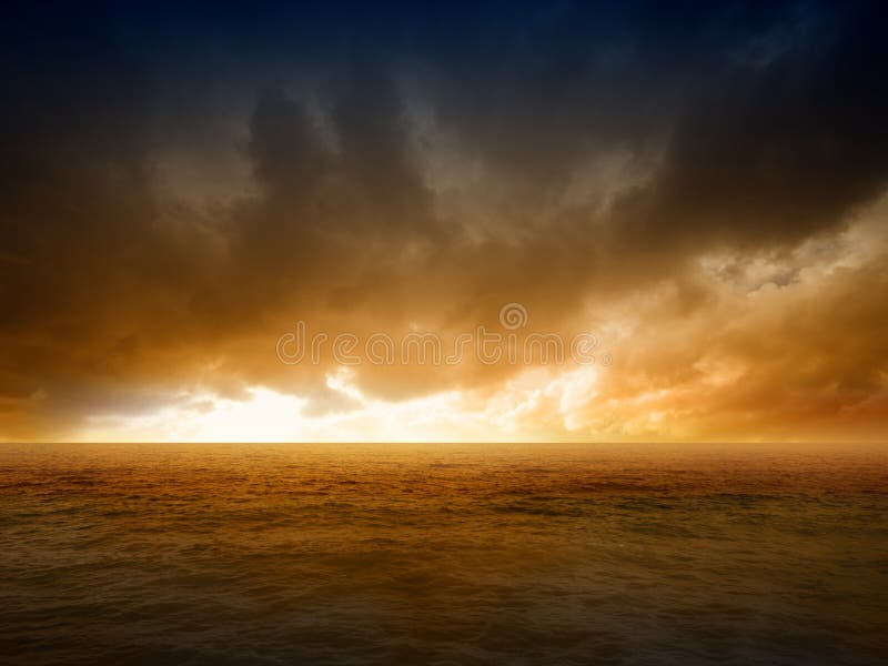 Dramatic apocalyptic background royalty free stock photo