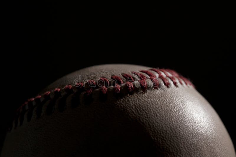 Dramatic Baseball stock image. Image of backdrop, laces 23503647
