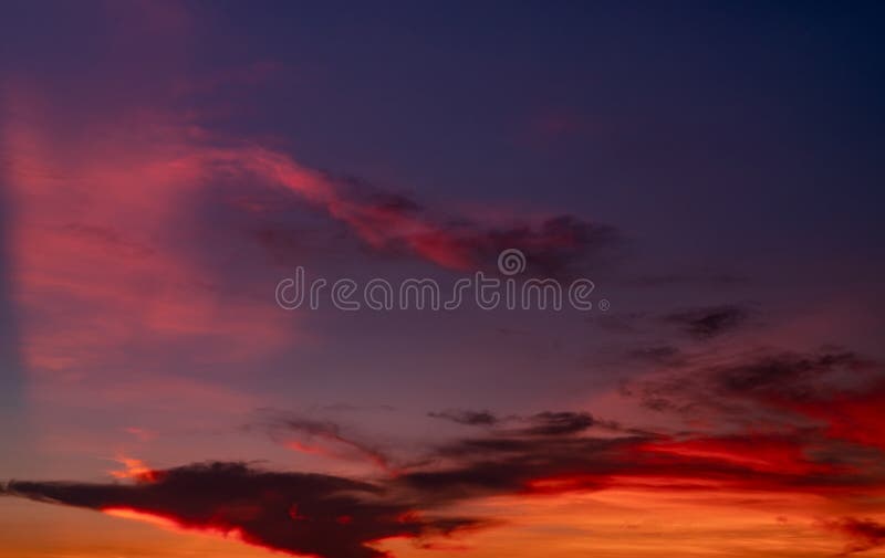 Dramatic Dark Sky and Clouds. Cloudy Sky Background. Black Sky before ...