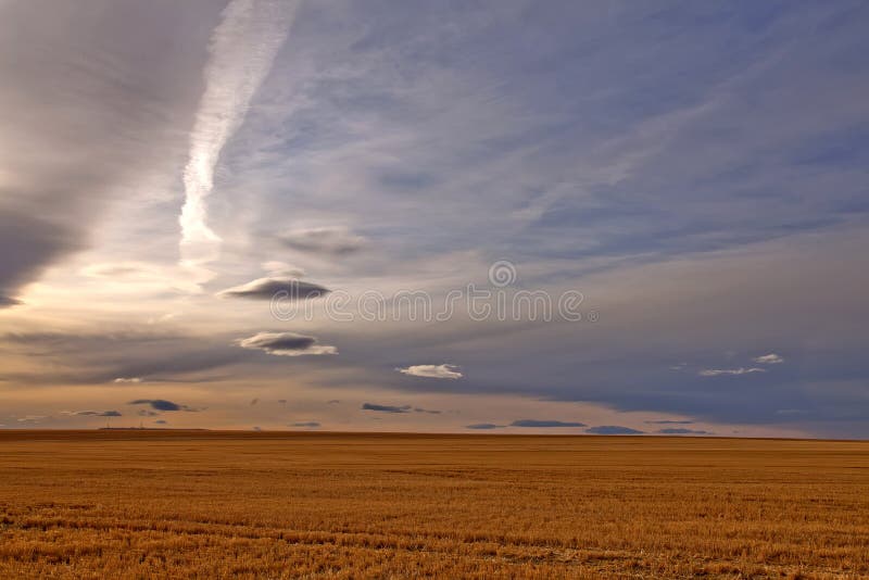Dramatic Sky on Montana Plains royalty free stock image Dramatic Sky on Montana Plains royalty free stock image