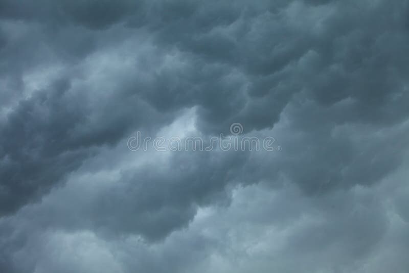 Dramatische Cloudscape Stormachtige wolken op de hemel