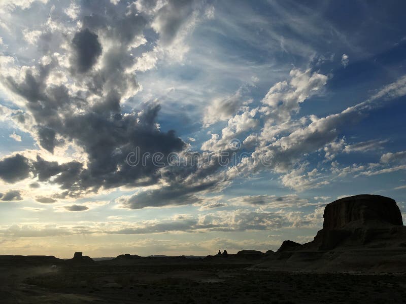 Dramma di Cloudscape immagini stock Dramma di Cloudscape immagini stock
