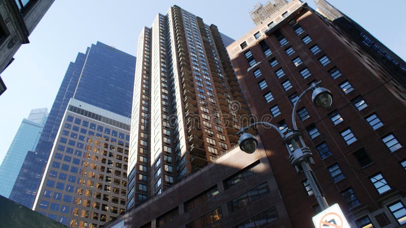 Drapacz chmur w Nowym Yourk, Stany Zjednoczone Ameryka. Fantastyczny Nowy Yourk widok, zadziwiająca architektura usa