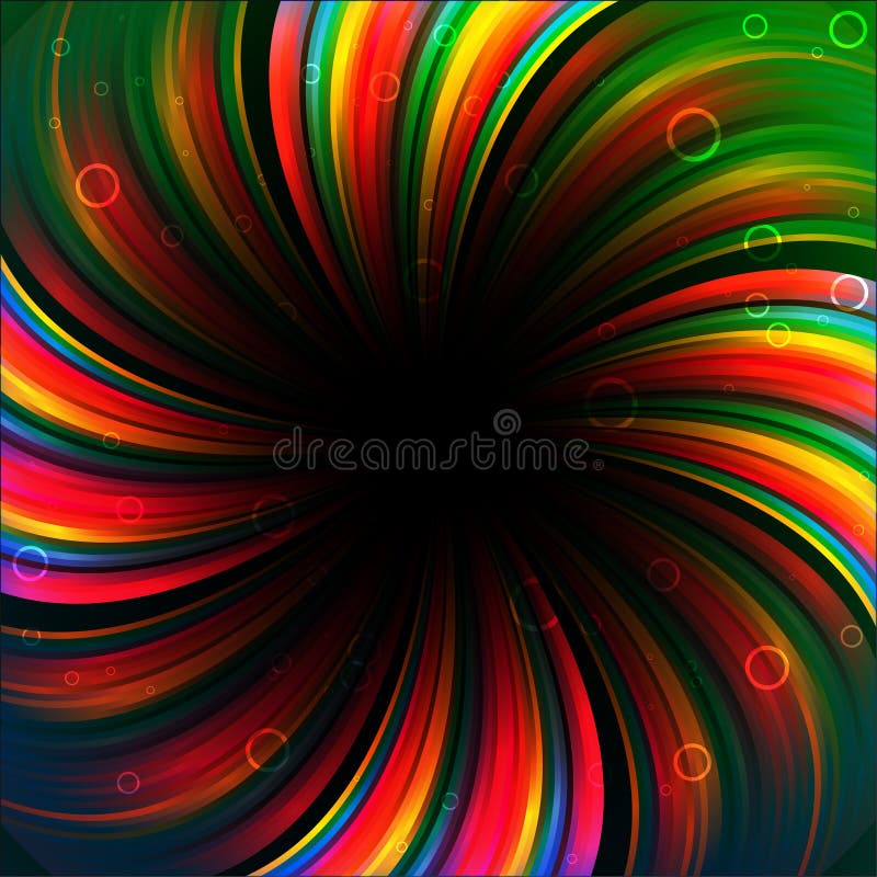 Drapeau coloré d'anniversaire d'arc-en-ciel illustration de vecteur Drapeau coloré d'anniversaire d'arc-en-ciel illustration de vecteur