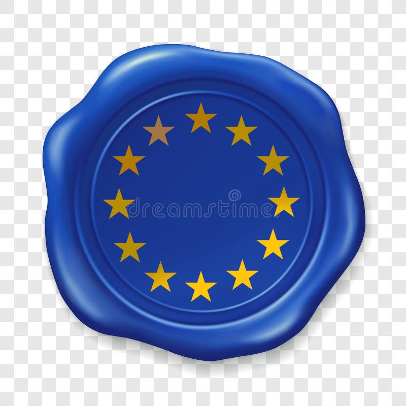 Drapeau d'Union europ?enne E Label r?aliste de timbre de cire de cachetage vieux sur le fond transparent Vue sup?rieure ?tiquette illustration de vecteur Drapeau d'Union europ?enne E Label r?aliste de timbre de cire de cachetage vieux sur le fond transparent Vue sup?rieure ?tiquette illustration de vecteur