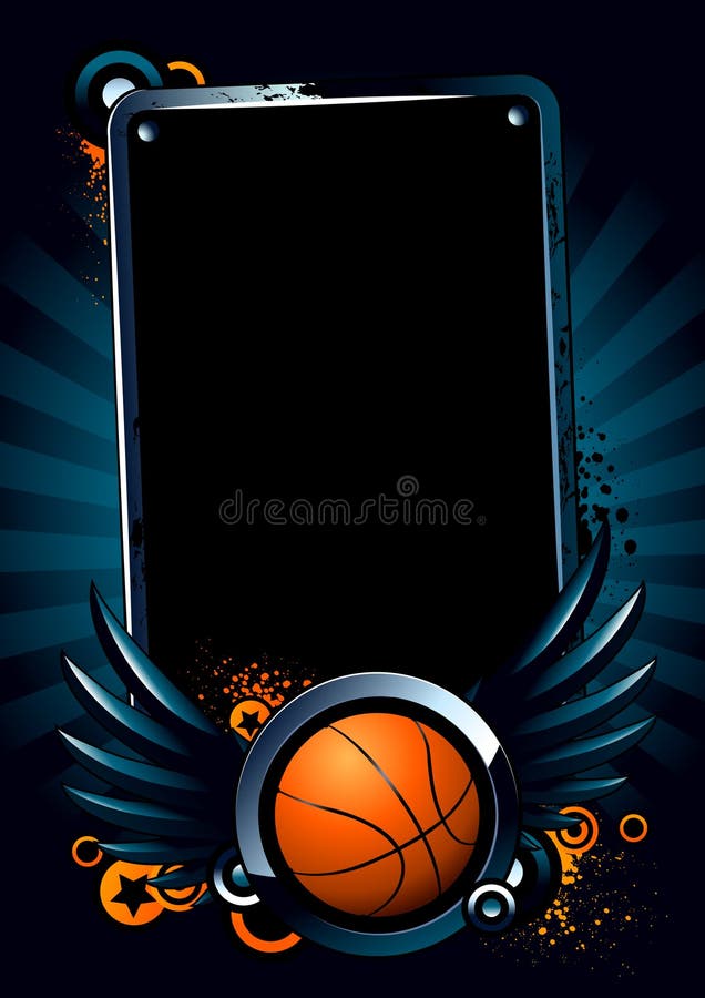 Drapeau de basket-ball Drapeau de basket-ball