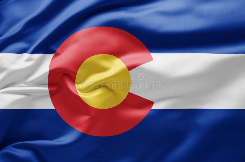 Drapeau de l'État du Colorado - États-Unis d'Amérique