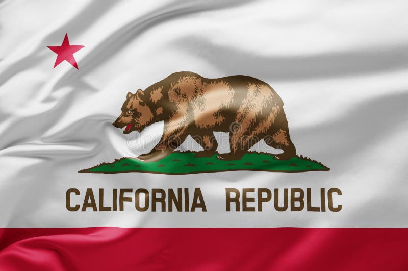 Drapeau de l'État de la Californie - États-Unis d'Amérique