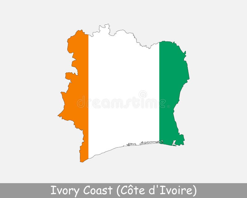 Installation du Drapeau de la République de Côte d'Ivoire au Sein