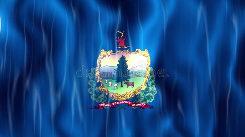 Drapeau de Loopable d'état du Vermont