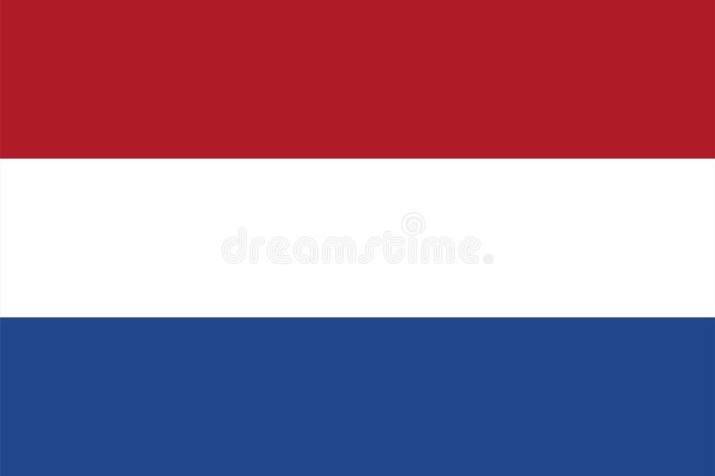 Drapeau Des Pays-Bas Drapeau National Des Pays-Bas Illustration ...