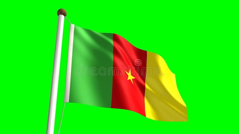 Drapeau Cameroun Gif animé drapeau