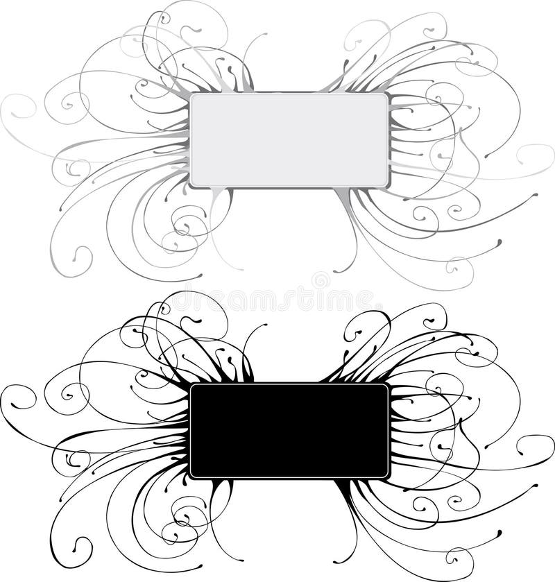 Drapeau grunge illustration stock Drapeau grunge illustration stock