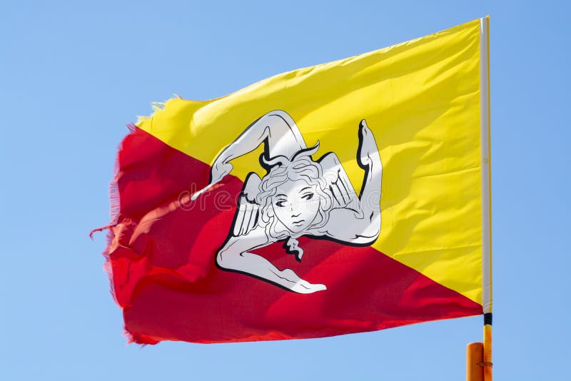 sicile drapeau