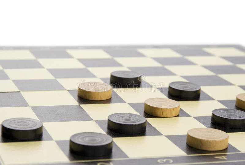 Black and white board game stock image. Image of close 1892981