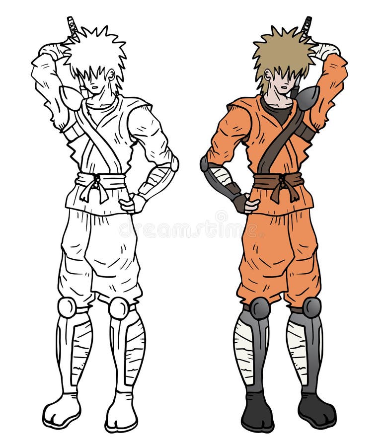 Draw ninja stock vector. Illustration of cartoon, comic - 47020845 Draw ninja stock vector. Illustration of cartoon, comic - 47020845