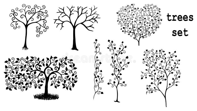 arabesque trees