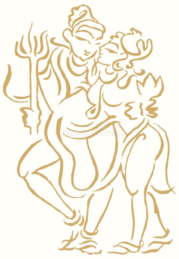 Featured image of post Drawing Of God Shiva And Parvati / Durga god goddes hindu love man moon passion religion shiva snake tender warrior woman.