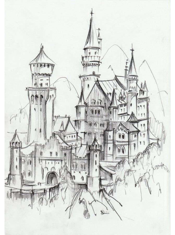 Medieval Castle Drawing Stock Illustrations – 9,689 Medieval Castle Drawing  Stock Illustrations, Vectors & Clipart - Dreamstime
