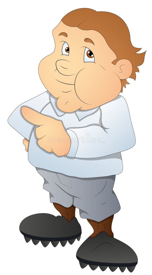 Fat Boy - Cartoon Character - Vector Illustration Stock Vector - Illustration of painting, portrait: 29954445 Fat Boy - Cartoon Character - Vector Illustration Stock Vector - Illustration of painting, portrait: 29954445