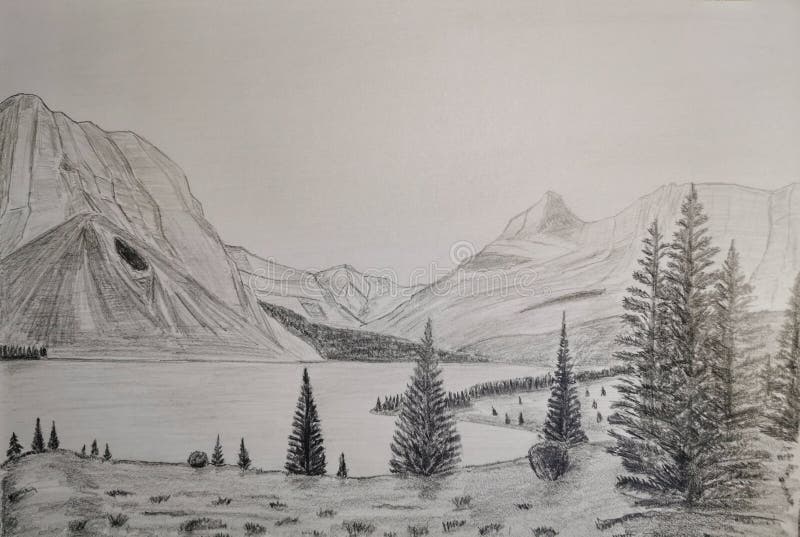 Featured image of post Beautiful Landscape Sketches To Draw : Children, generosity and courage age, or adults, even.