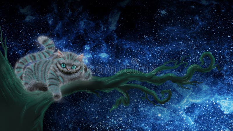 trippy cat wallpaper