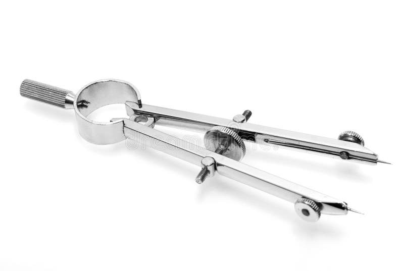 Drawing Compass stock photo