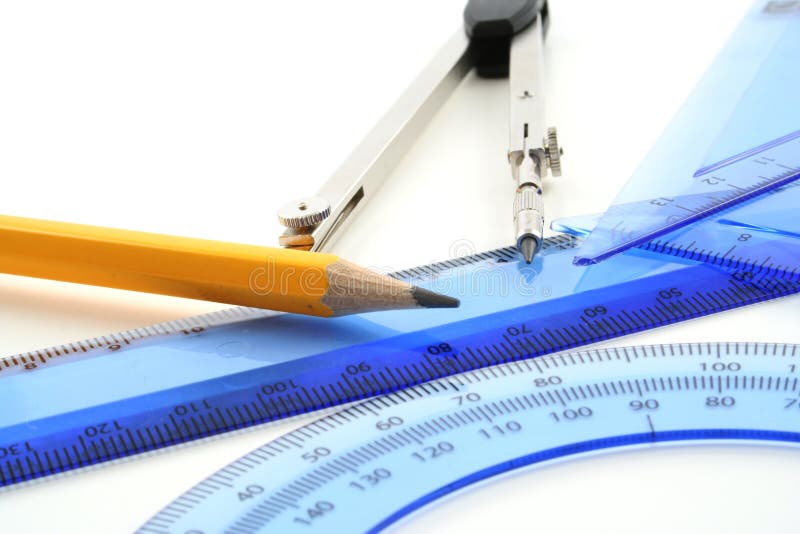 Drawing Equipment stock photo. Image of draw, architect - 1298878